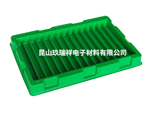 PVC绿色吸塑盘06542