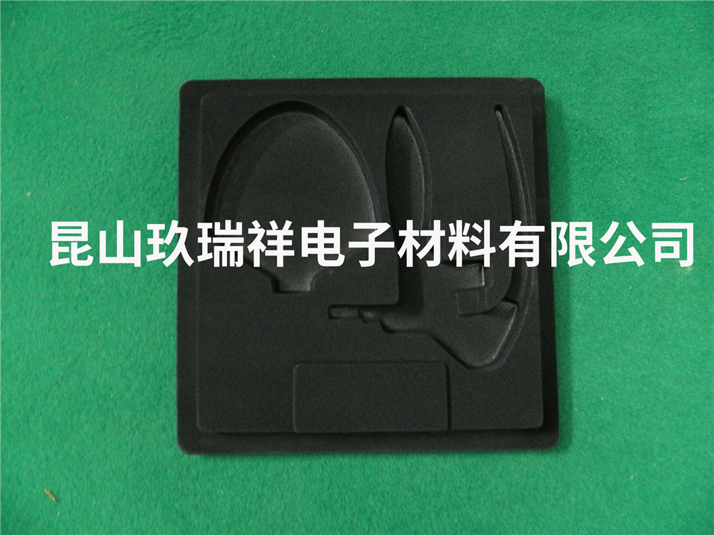 黑色植绒托盘 052